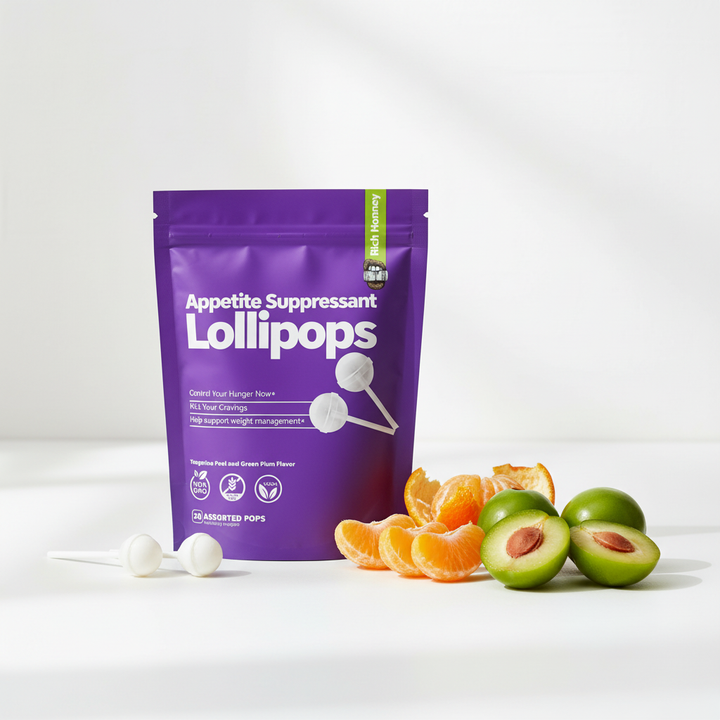 "Appetite Suppressant Lollipops"– Curb Cravings & Support Weight Management
