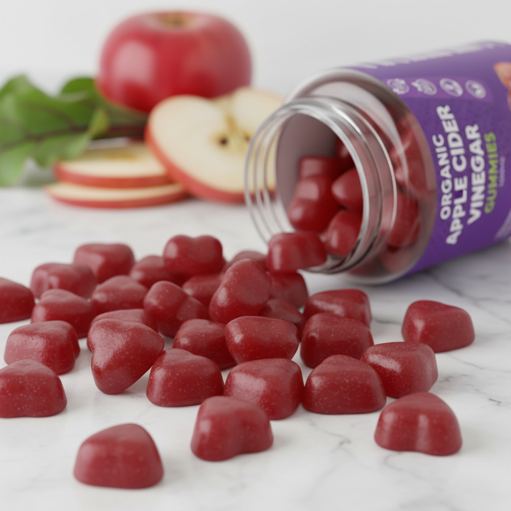 Organic Apple Cider Vinegar Slimming Gummies (Supercharge Your Weight Loss Journey..The Healthy Way) These KEEP the WEIGHT OFF