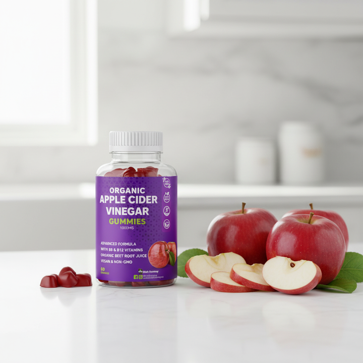 Organic Apple Cider Vinegar Slimming Gummies (Supercharge Your Weight Loss Journey..The Healthy Way) These KEEP the WEIGHT OFF