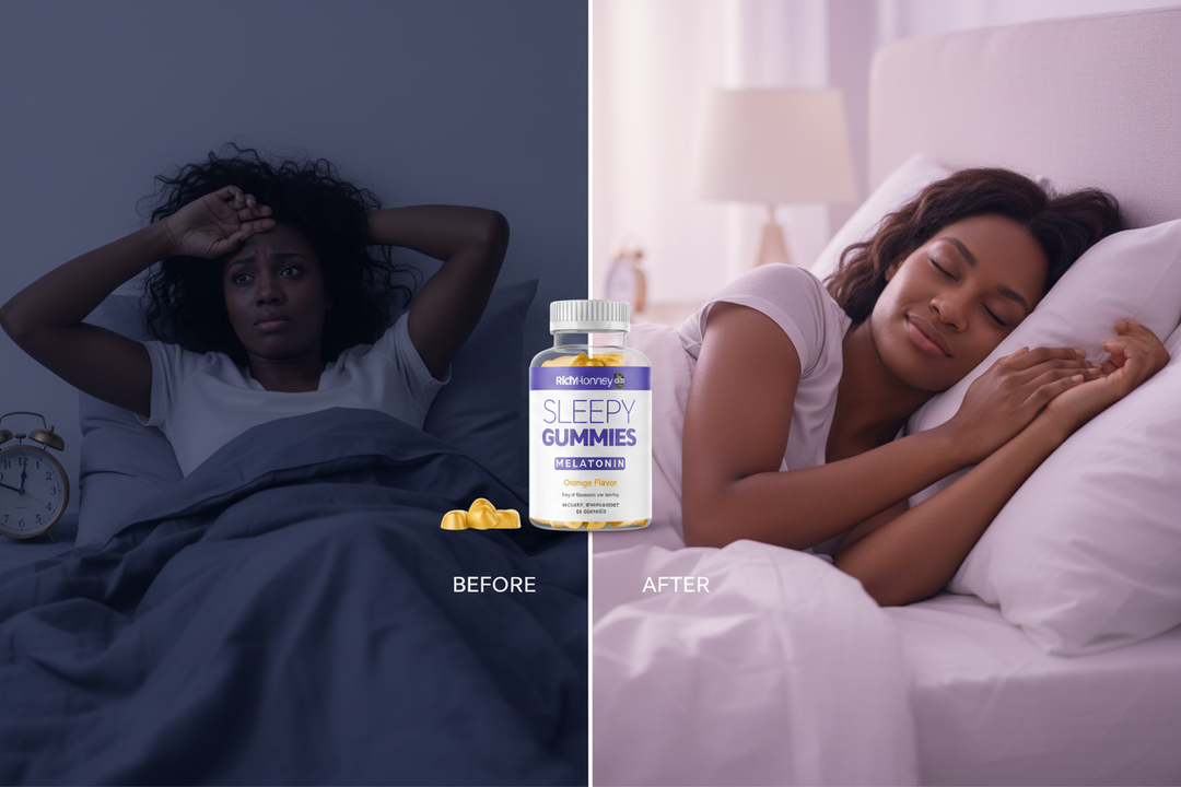 Sleepy Gummies | Fall Asleep Faster, 5 mg Melatonin Gummies – 60 Count