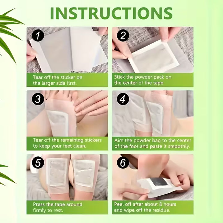 Natural Detox Foot Pads Sole Patch